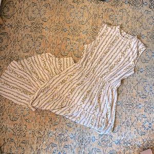 Moon River pink floral tiered midi-maxi dress